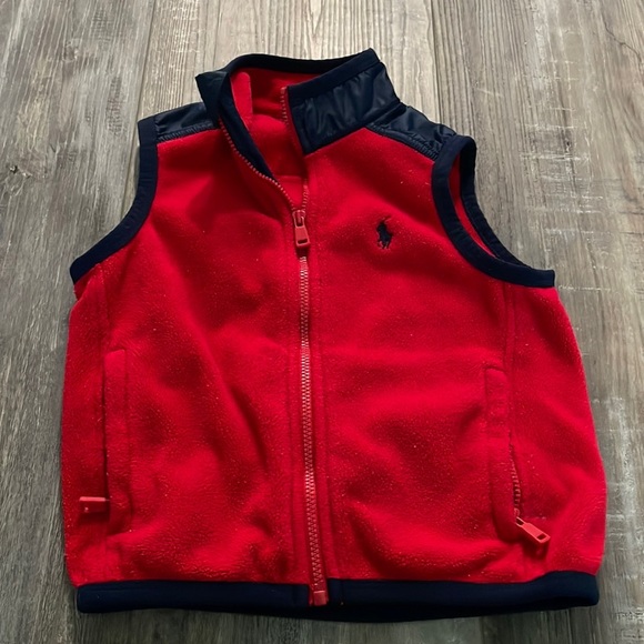 Polo fleece vest - Picture 1 of 5